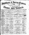 Middlesex & Surrey Express Saturday 13 August 1887 Page 1