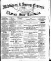 Middlesex & Surrey Express Saturday 29 October 1887 Page 1