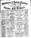 Middlesex & Surrey Express Saturday 17 November 1888 Page 1