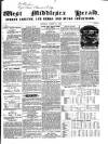 West Middlesex Herald Saturday 21 August 1858 Page 1