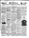 West Middlesex Herald Saturday 02 October 1858 Page 1