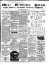 West Middlesex Herald Saturday 27 November 1858 Page 1