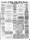 Todmorden Advertiser and Hebden Bridge Newsletter Saturday 18 November 1871 Page 1