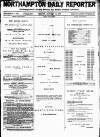 Northampton Chronicle and Echo Monday 10 January 1887 Page 1