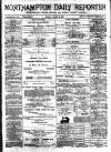 Northampton Chronicle and Echo Monday 16 January 1888 Page 1