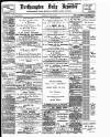 Northampton Chronicle and Echo Wednesday 15 July 1896 Page 1