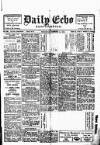 Northampton Chronicle and Echo Thursday 12 January 1922 Page 1