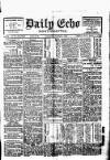 Northampton Chronicle and Echo Tuesday 01 August 1922 Page 1