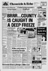 Northampton Chronicle and Echo Monday 12 January 1987 Page 1
