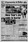 Northampton Chronicle and Echo Monday 02 January 1989 Page 1
