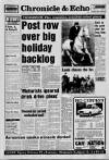 Northampton Chronicle and Echo Tuesday 03 January 1989 Page 1