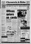 Northampton Chronicle and Echo Saturday 14 January 1989 Page 1