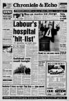 Northampton Chronicle and Echo Monday 06 February 1989 Page 1