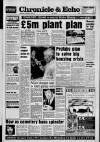 Northampton Chronicle and Echo Wednesday 08 February 1989 Page 1