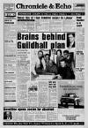 Northampton Chronicle and Echo Tuesday 28 February 1989 Page 1