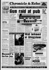 Northampton Chronicle and Echo Monday 17 July 1989 Page 1