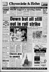 Northampton Chronicle and Echo Tuesday 18 July 1989 Page 1