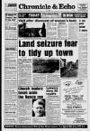 Northampton Chronicle and Echo Monday 02 October 1989 Page 1