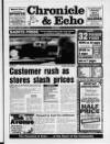 Northampton Chronicle and Echo Tuesday 07 January 1992 Page 1