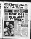 Northampton Chronicle and Echo Friday 12 March 1993 Page 1