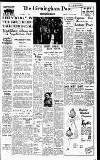 Birmingham Daily Post Monday 21 July 1958 Page 1