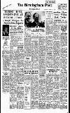 Birmingham Daily Post Saturday 11 October 1958 Page 1