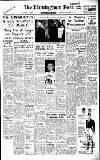 Birmingham Daily Post Thursday 08 September 1960 Page 1