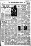 Birmingham Daily Post Saturday 04 February 1961 Page 1