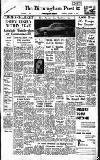 Birmingham Daily Post Thursday 12 October 1961 Page 1