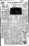 Birmingham Daily Post Tuesday 09 January 1962 Page 1