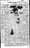 Birmingham Daily Post Saturday 13 January 1962 Page 1