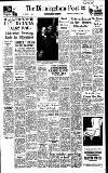 Birmingham Daily Post Wednesday 03 October 1962 Page 1