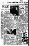 Birmingham Daily Post Thursday 03 January 1963 Page 1