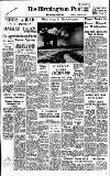Birmingham Daily Post Saturday 12 January 1963 Page 1