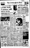 Birmingham Daily Post Tuesday 03 September 1968 Page 1