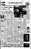Birmingham Daily Post Thursday 26 September 1968 Page 1