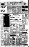 Birmingham Daily Post Tuesday 26 November 1968 Page 1
