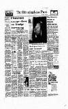 Birmingham Daily Post Tuesday 12 January 1971 Page 1