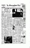 Birmingham Daily Post Saturday 01 April 1972 Page 1