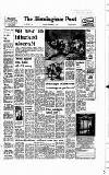 Birmingham Daily Post Saturday 16 September 1972 Page 1