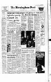 Birmingham Daily Post Thursday 12 October 1972 Page 1