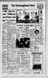 Birmingham Daily Post Wednesday 10 July 1974 Page 1