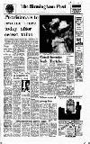 Birmingham Daily Post Monday 10 February 1975 Page 1
