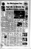 Birmingham Daily Post Monday 01 December 1975 Page 1