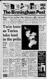 Birmingham Daily Post Wednesday 15 January 1992 Page 1