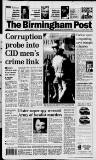 Birmingham Daily Post Thursday 23 January 1992 Page 1