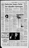 Birmingham Daily Post Thursday 30 January 1992 Page 8