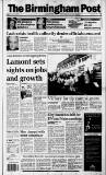 Birmingham Daily Post Friday 30 October 1992 Page 1