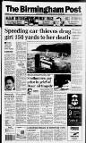 Birmingham Daily Post Thursday 07 January 1993 Page 1