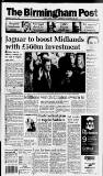 Birmingham Daily Post Thursday 21 January 1993 Page 1